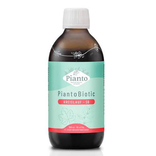 Pianto Biotic Kreislauf mit Hamamelis, Rote Weinrebe, Heidelbeere und Schwarzer Johannisbeere für eine effiziente Durchblutung