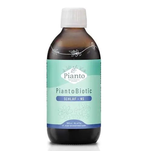 Pianto Biotic Schlaf-NS mit Passionsblume, Zitronenmelisse und Eschscholtzia zur Wiederherstellung der Schlafqualität