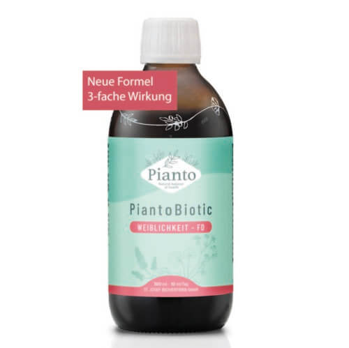Pianto Biotic Weiblichkeit - FD mit Mönchspfeffer, Artischocke, Weihrauch, Frauenmantel und Eisenkraut.