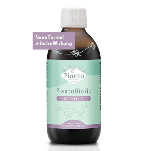 Pianto Biotic Gelenke-R mit Bambus, Weihrauch und Mädesüß zur Stärkung der Gelenke und Muskeln