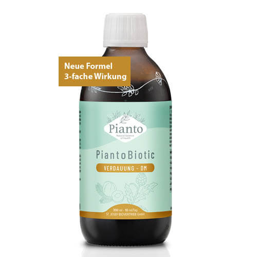 Pianto Biotic Verdauung-DM mit Frauenmantel, Eisenkraut und Artischocke für regelmäßige und problemlose Verdauung