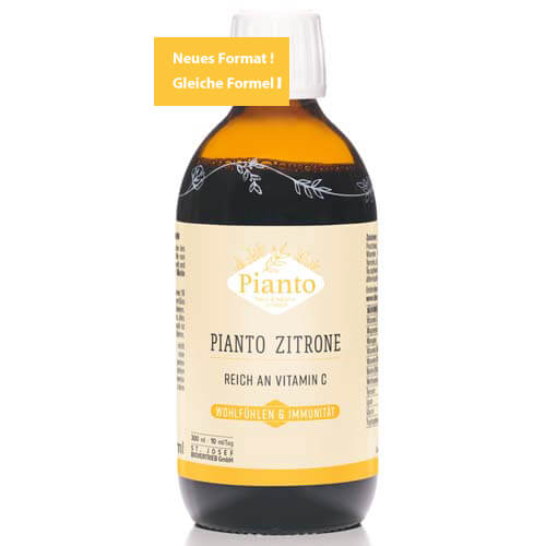 Pianto Zitrone ist ein Konzentrat aus fermentierter Rote Bete, Magnesium, ...