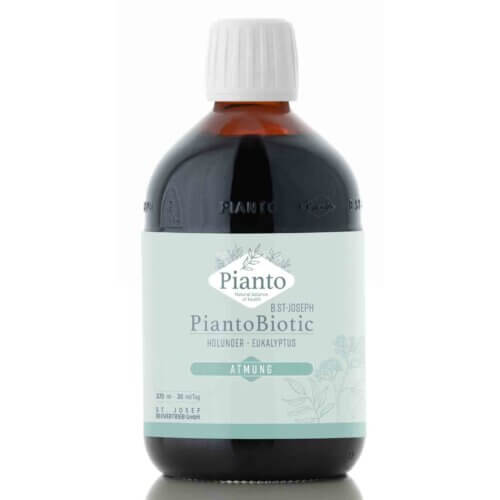 Pianto Biotic Atmung mit Holunder, Eukalyptus und Mohn zur Beruhigung der Atemwege