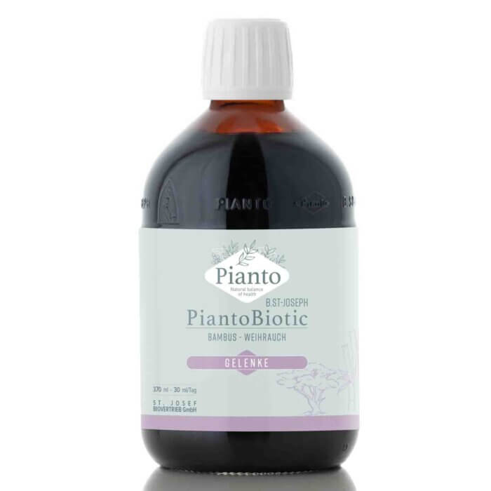 PiantoBiotic Gelenke - R mit Bambus, Weihrauch und Schwarze Johannisbeere zur Stärkung der Gelenke und Muskeln