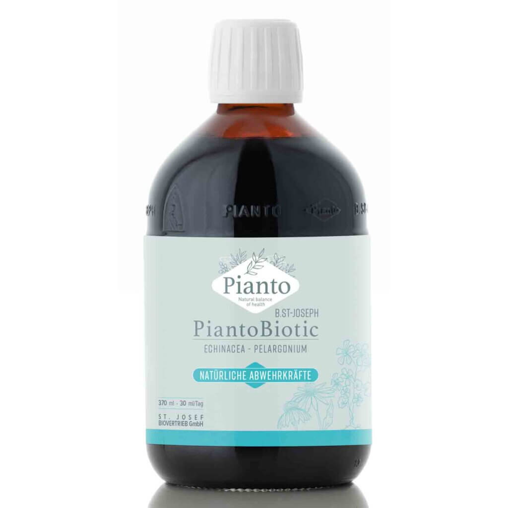 PiantoBiotic Natürliche Abwehrkräfte - Todah zur Stärkung des Immunsystems mit Echinacea und Pelargonium