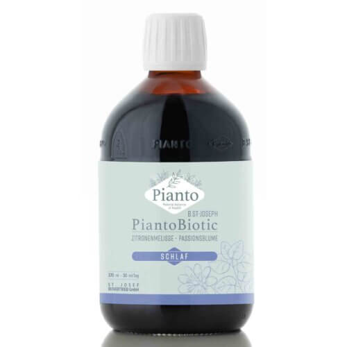 Pianto Biotic - Schlaf zur Wiederherstellung der Schlafqualität mit Zitronenmelisse, Passionsblume und Eschscholtzia