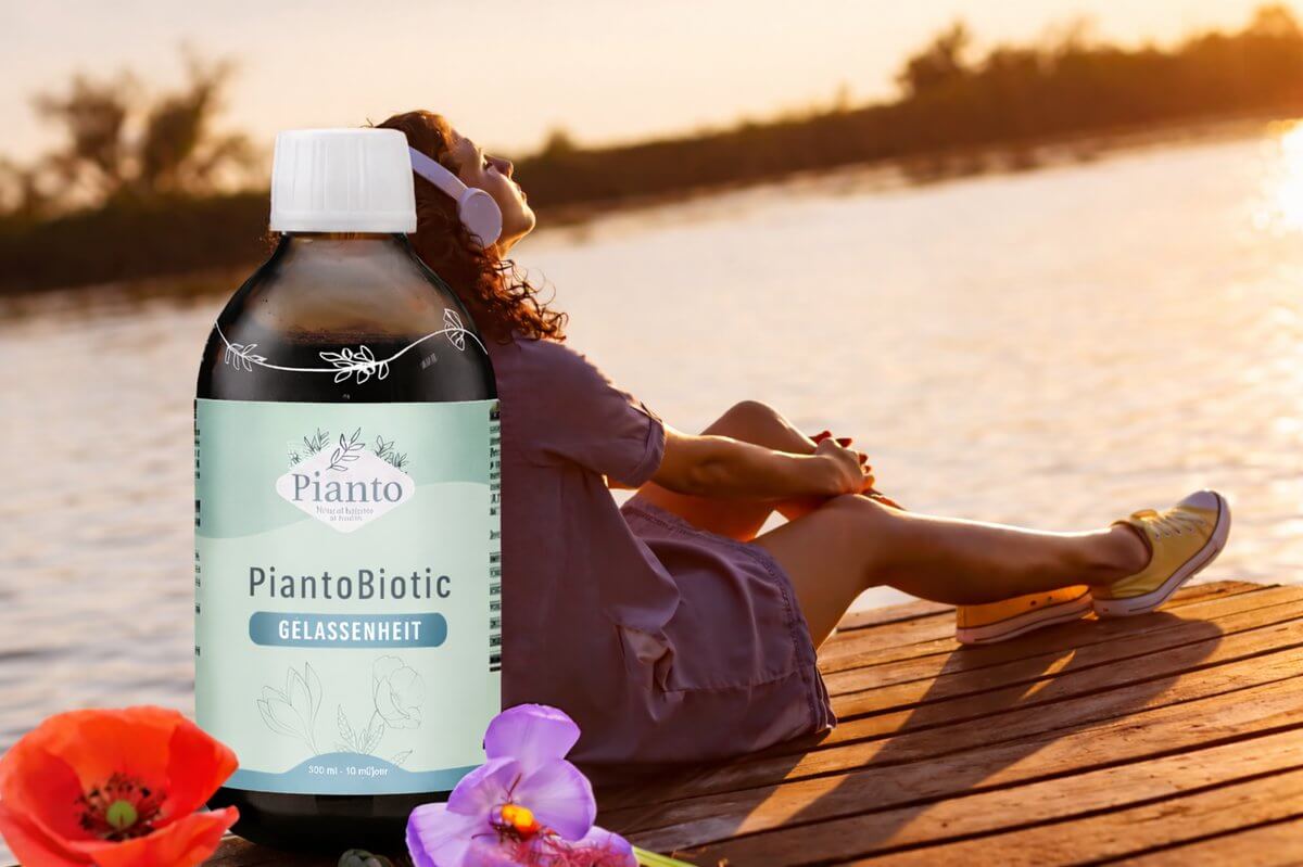 Pianto Biotic Gelassenheit mit Ginseng, Safran und Mohnblütenblätter bei Stress und Erschöpfung